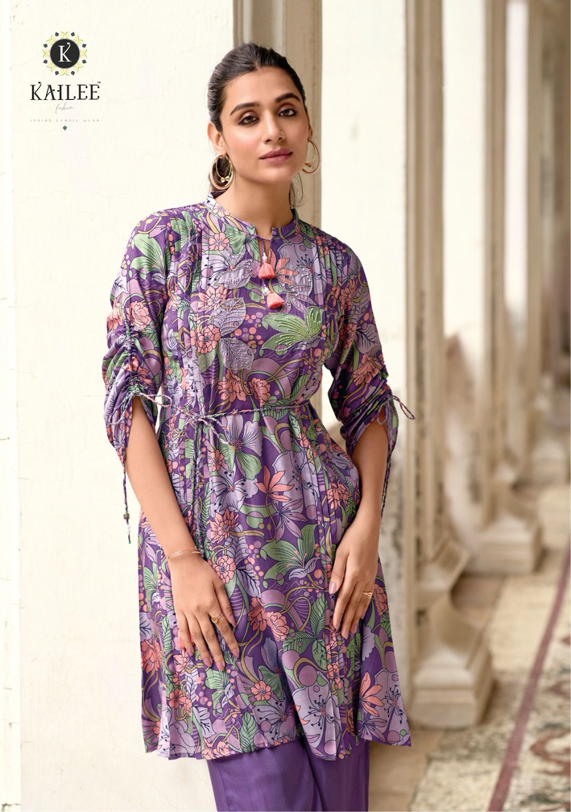 Eliza By Kailee Tunic Style Kurtis With Bottom Catalog